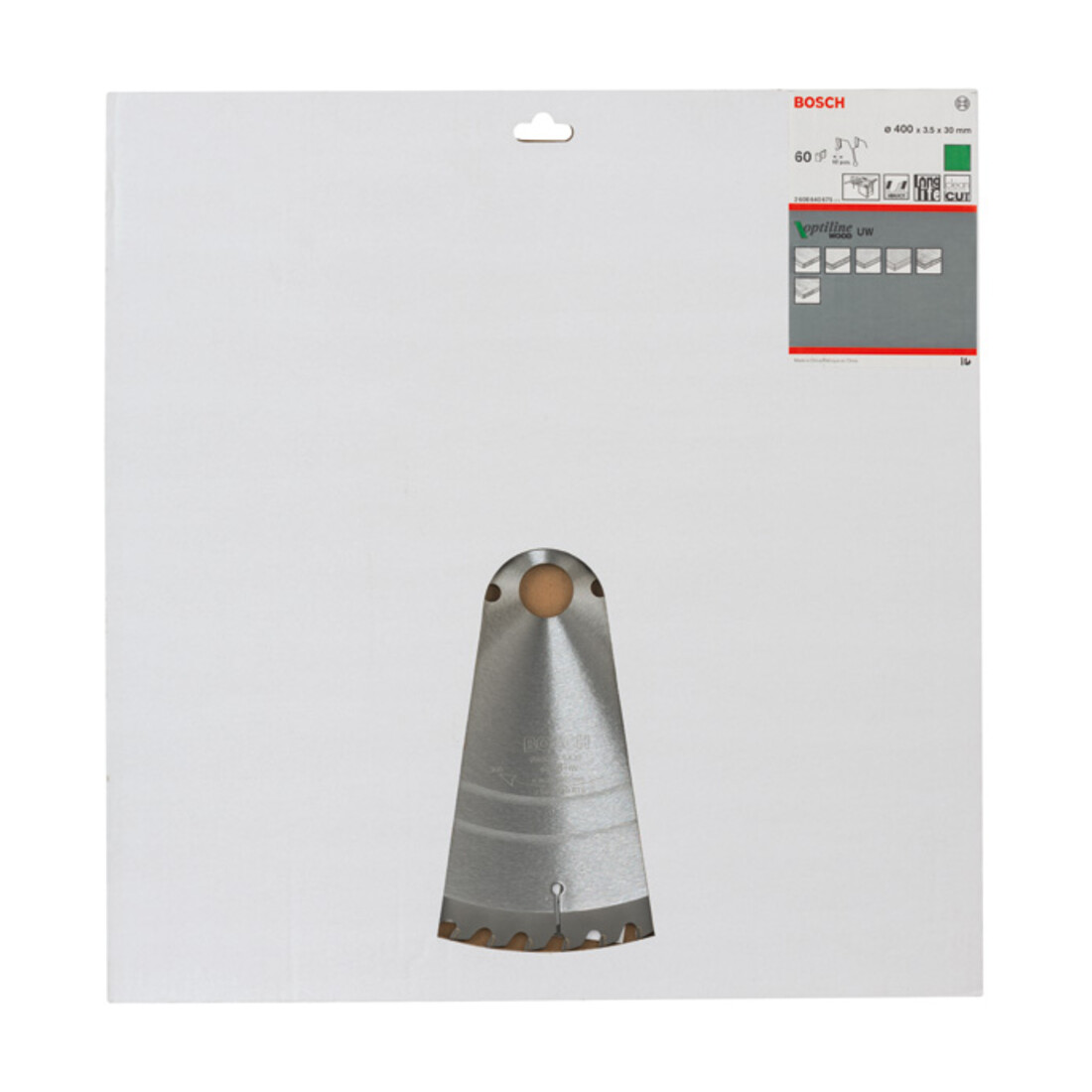 Bosch cirkelzaagblad Optiline Wood voor tafelcirkelzagen 400 x 30 x 3,5 mm 60