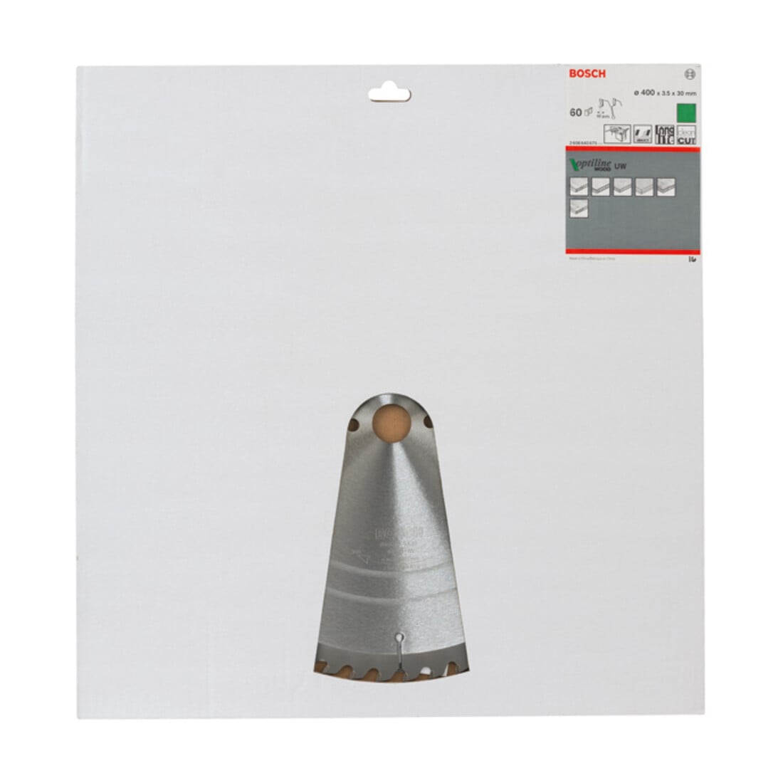 Bosch cirkelzaagblad Optiline Wood voor tafelcirkelzagen 400 x 30 x 3,5 mm 60