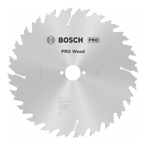 Bosch cirkelzaagblad PRO Wood 250 x 30 x 3,2 mm 24