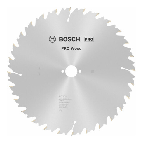 Bosch cirkelzaagblad PRO Wood 315 x 30 x 3,2 mm 28