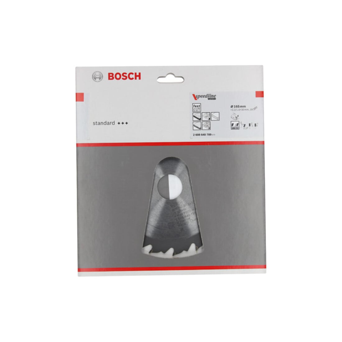 Bosch cirkelzaagblad Speedline Wood 165 x 30 x 2,2 mm 18