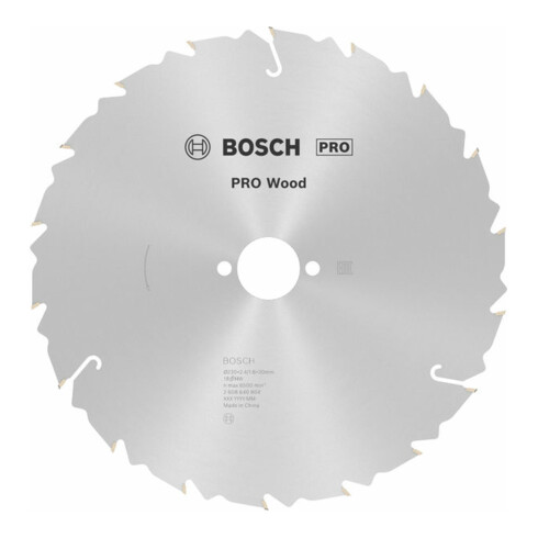 Bosch cirkelzaagblad Speedline Wood 230 x 30 x 2,4 mm 18