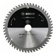 Bosch invalcirkelzaagblad Standard for Aluminium voor accu-invalcirkelzagen en handcirkelzagen en accu-metaalzagen