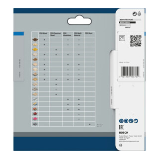Bosch invalcirkelzaagblad Standard for Aluminium voor accu-invalcirkelzagen en handcirkelzagen en accu-metaalzagen