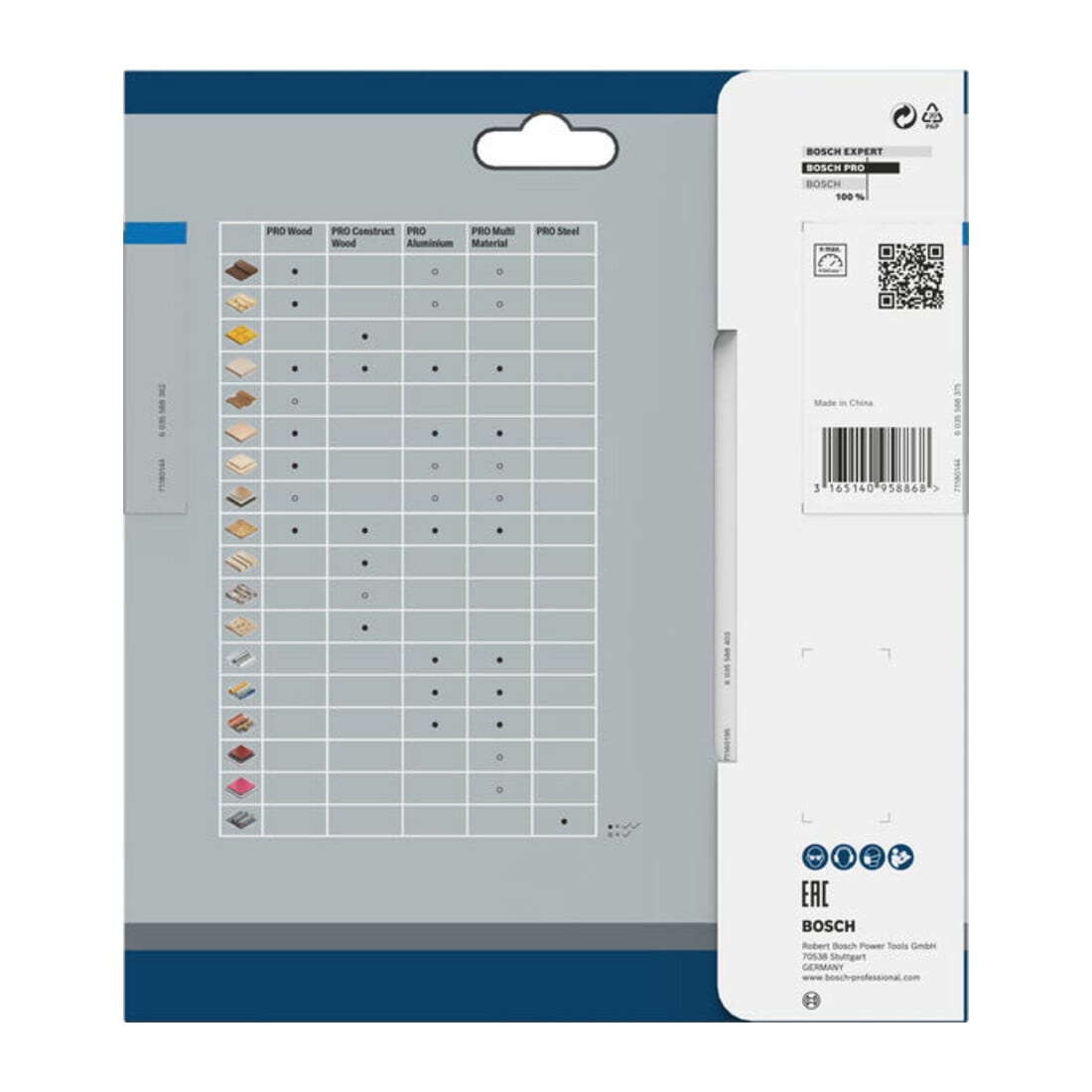Bosch cirkelzaagblad Standard for Aluminium voor accuzagen 165x1,8/1,3x30, 54 tanden