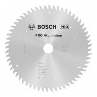 Bosch invalcirkelzaagblad Standard for Aluminium voor accu-invalcirkelzagen en handcirkelzagen en accu-metaalzagen