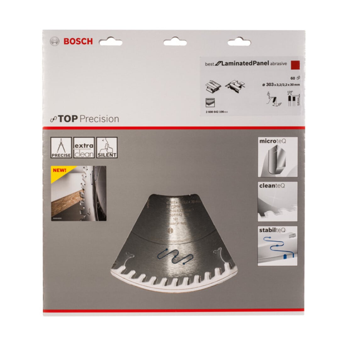 Bosch cirkelzaagblad beste kunststof voor horizontale/verticale zagen en tafelcirkelzagen 30 mm 3,2 mm