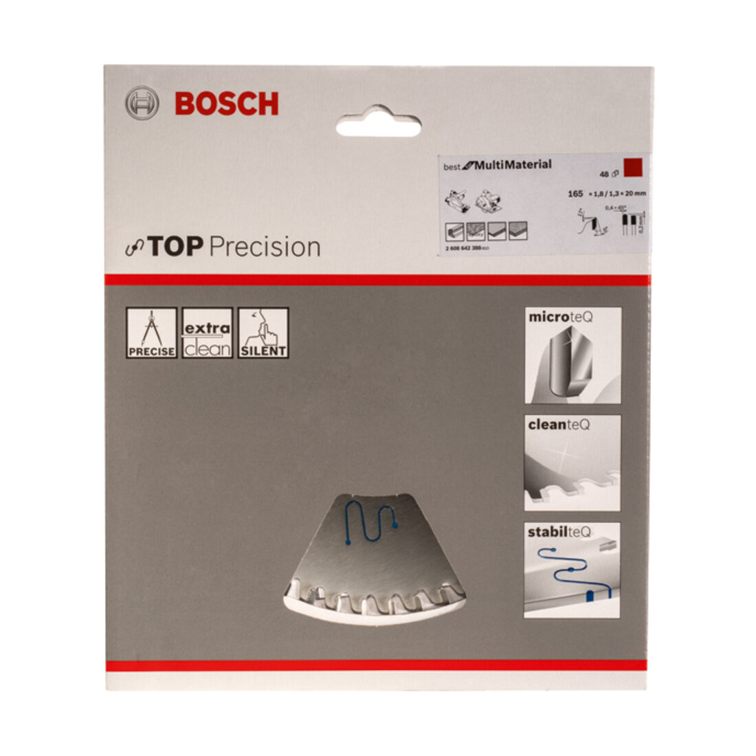 Bosch cirkelzaagblad Top Precision Universal voor kap-, verstek- en paneelzagen