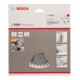 Bosch cirkelzaagblad Top Precision Best for Wood 165 x 20 x 1,8 mm 48