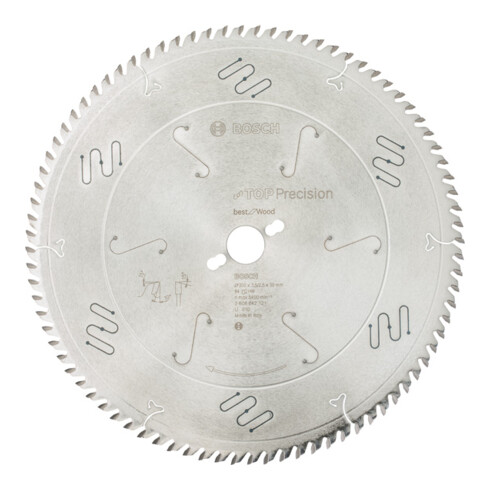 Bosch cirkelzaagblad Top Precision Best for Wood 350 x 30 x 3,5 mm 84