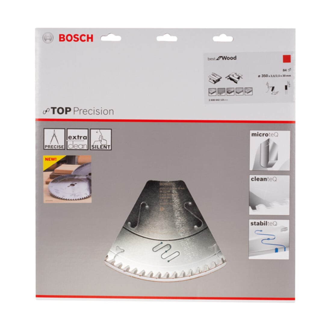 Bosch cirkelzaagblad Top Precision Best for Wood 350 x 30 x 3,5 mm 84