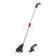 Bosch Cisaille sans fil pour gazon et arbustes Isio, manche télescopique-1
