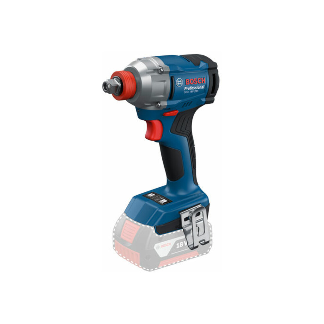 Bosch Clé à chocs sans fil GDX 18V-285 avec 2 x batterie GBA 18V 4.0Ah