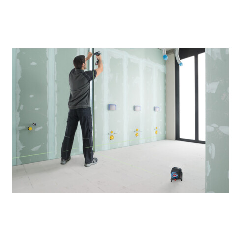 Bosch combi laser GCL 2-50 CG met 1 x 2.0 Li-Ion accu RM 2 L-BOXX