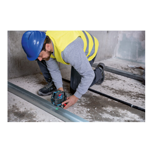 Bosch combilaser GCL 2-50 G met plafondklem en werkmanskoffer