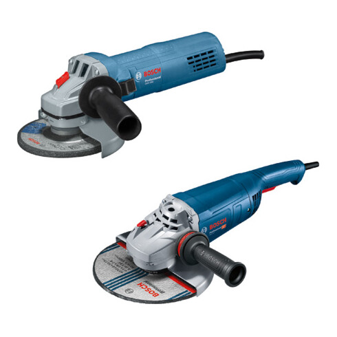 Bosch Combo Kit : Jeu de 2 meuleuses angulaires : GWS 22-230 J + GWS 880