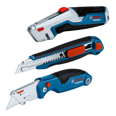 Bosch Combo Kit: Knife Set Messer-Set, 3-tlg.