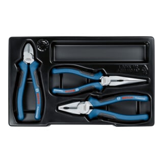 Bosch Combo Kit: Plier Set Zangen-Set, 3-tlg.