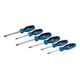 Bosch Combo Kit Schraubendreher-Set, 6-tlg., SL/PH/PZ/TX-2