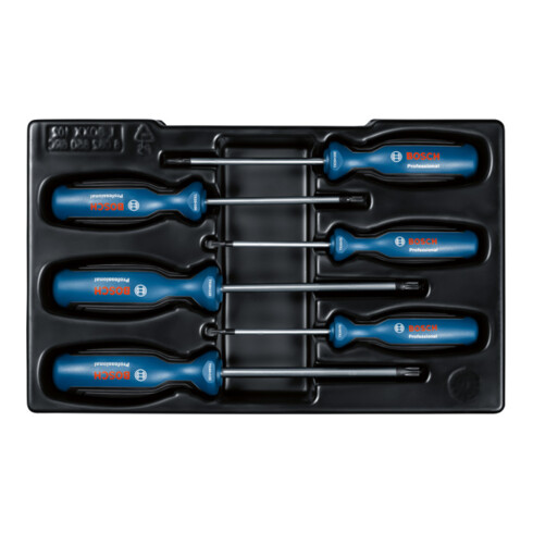 Bosch Combo Kit: Screwdriver Schraubendreher-Set, 6-tlg. TX