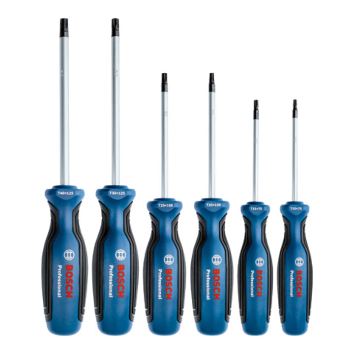 Bosch Combo Kit: Screwdriver Schraubendreher-Set, 6-tlg. TX