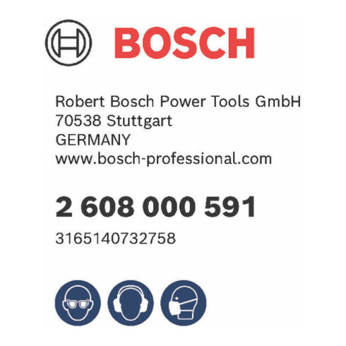 Bosch contactarm voor elektrische vijl voor smalle ruimten
