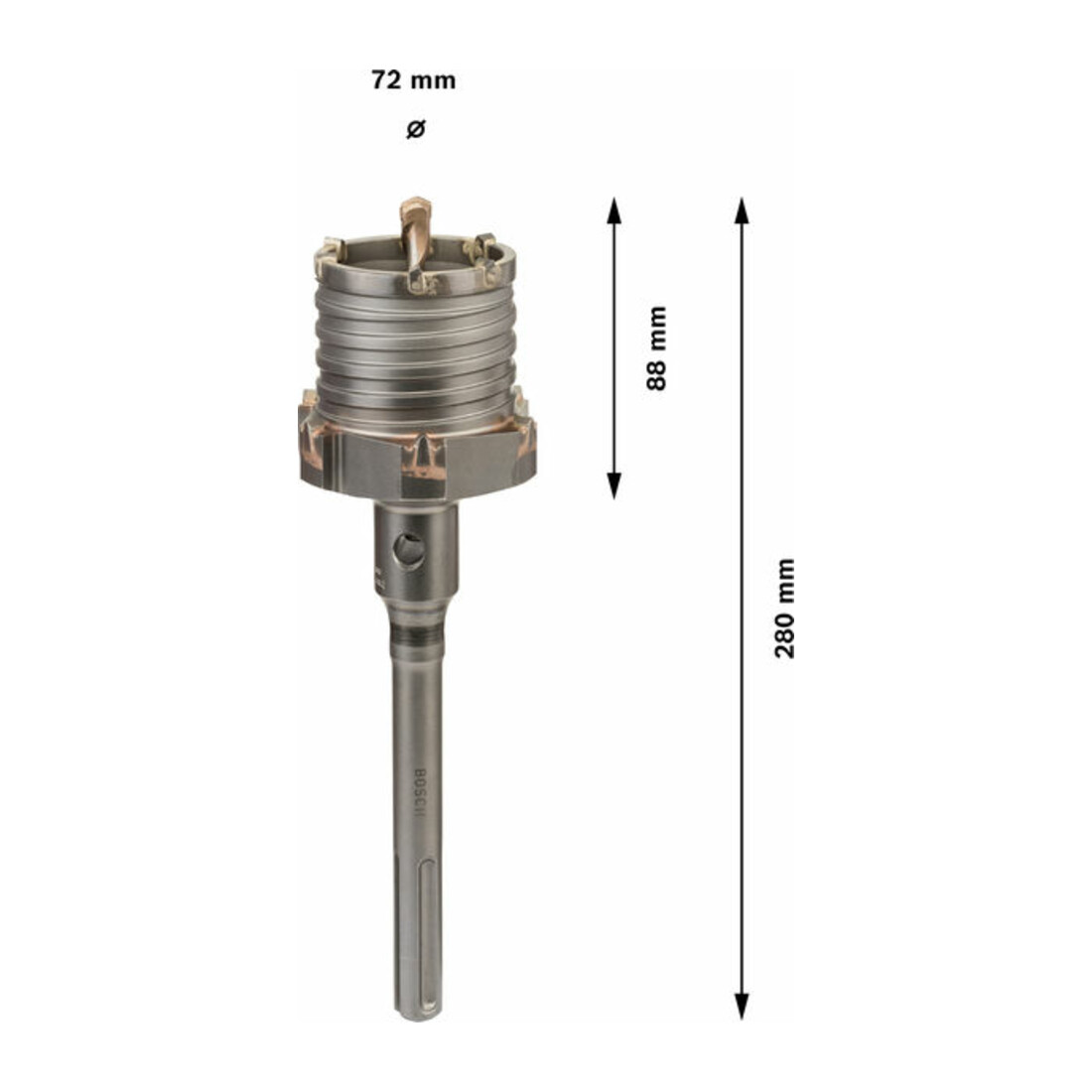 Bosch Corona a tazza cava SDS max-9 per martelli perforatori
