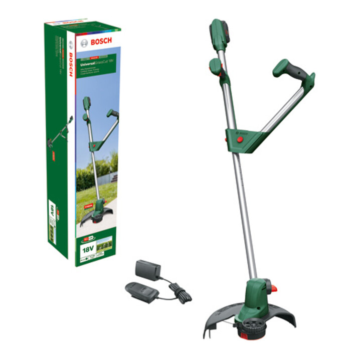 Bosch Coupe-bordures sans fil UniversalGrassCut 18V-26, 1 x batterie PBA 18V 2,5Ah
