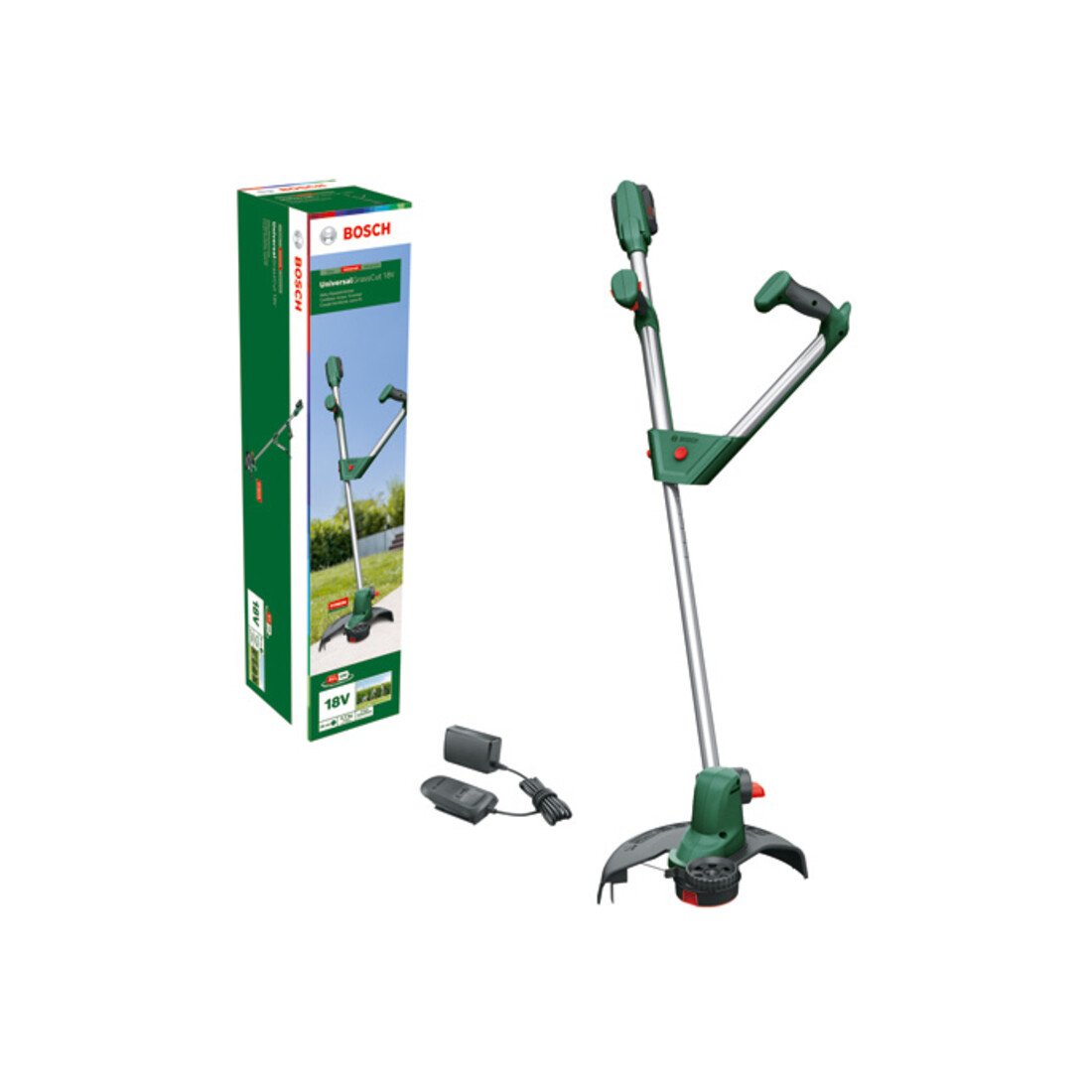 Bosch Coupe-bordures sans fil UniversalGrassCut 18V-26, 1 x batterie PBA 18V 2,5Ah