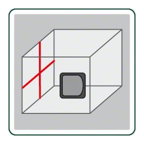 Bosch cross line laser Quigo