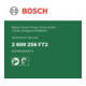 Bosch Cut Control-System Cut Control-System für AdvancedSaw 18V-140-4