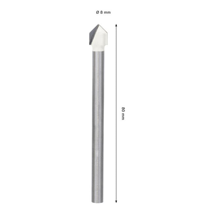 Bosch CYL-9 Foret céramique doux, 8 x 80 mm