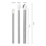 Bosch CYL-9 Soft Ceramic Bohrer-Set, 5,5 x 70; 6 x 80; 8 x 80 mm, 3-tlg.-4