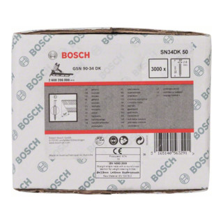 Bosch D-kop stripnagel SN34DK blank