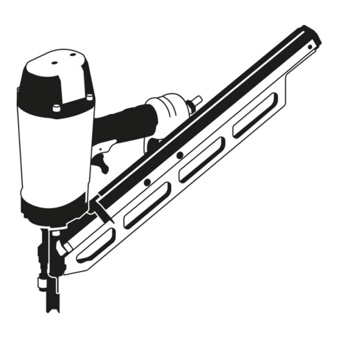 Bosch D-kop stripnagel SN34DK 80RG 3,1 mm 80 mm gegalvaniseerd gegroefd