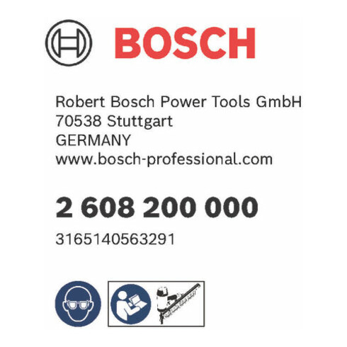 Bosch D-Kopf Streifennagel SN34DK 50 2,8 mm 50 mm blank glatt
