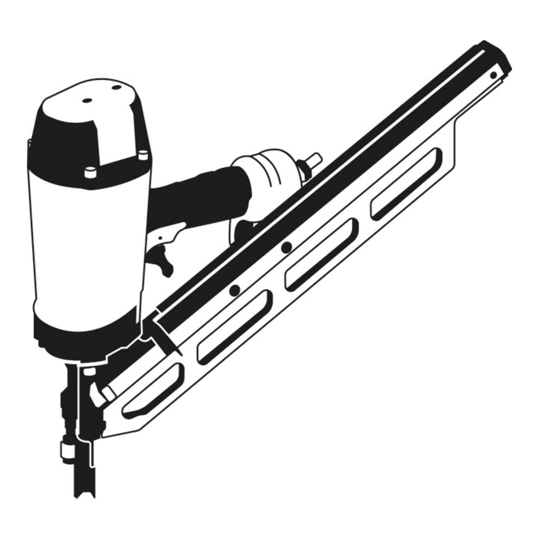 Bosch D-Kopf Streifennagel SN34DK 65 2,8 mm 65 mm blank glatt