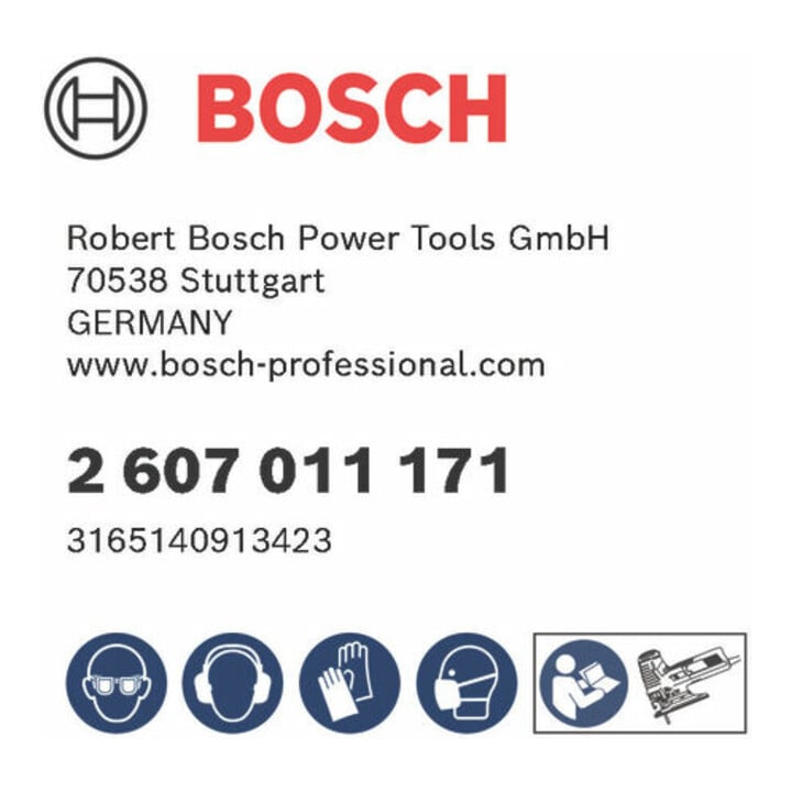 Bosch decoupeerzaag bladen set Al in One 10 stuks