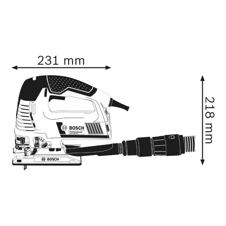 Bosch Decoupeerzaag GST 160 BCE