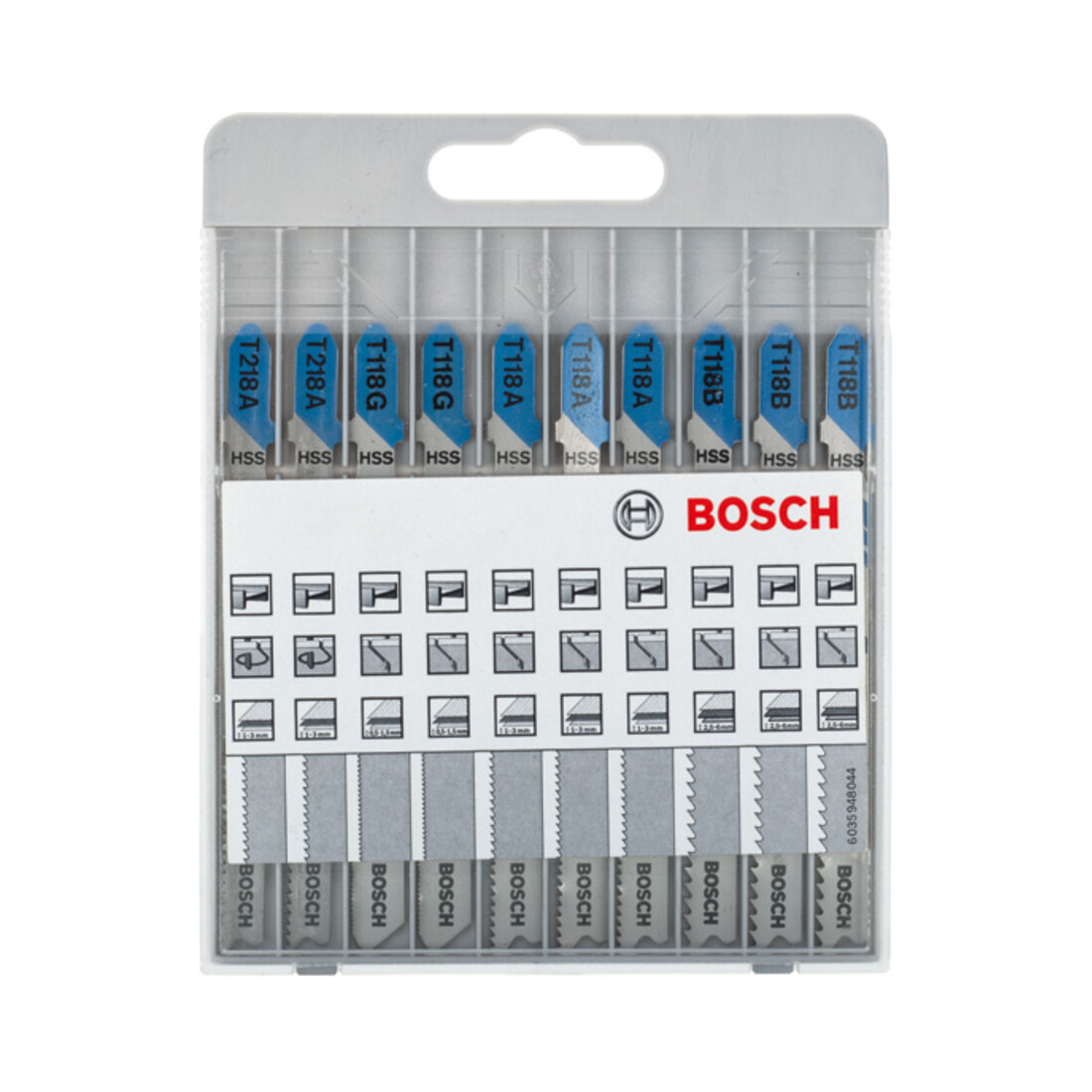 Bosch decoupeerzaagblad-set Basic for Metal 10 stuks