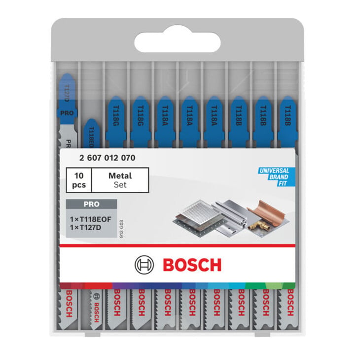 Bosch Decoupeerzaagblad Set Metal Advanced 10-dlg.