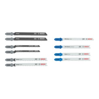 Bosch Decoupeerzaagblad Set Wood and Metal Advanced 10-dlg.