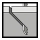 Bosch decoupeerzaagblad T 101 A, Special for Acrylic