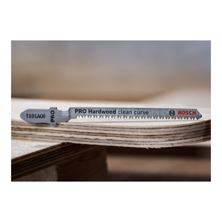 Bosch decoupeerzaagblad T 101 AOF, Clean for Hard Wood