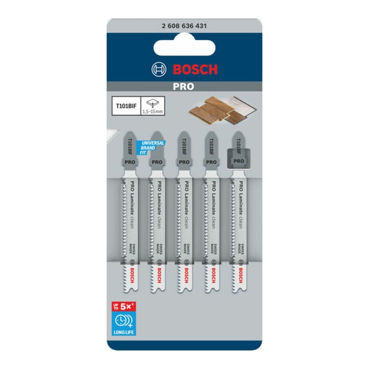Bosch decoupeerzaagblad T 101 BIF Special for Laminate