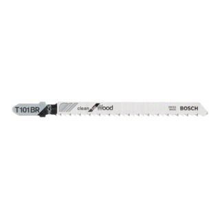 Bosch decoupeerzaagblad T 101 BR, Clean for Wood