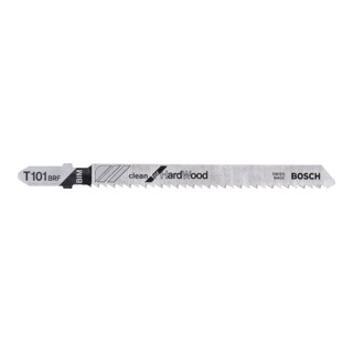 Bosch decoupeerzaagblad T 101 BRF, Clean for Hard Wood