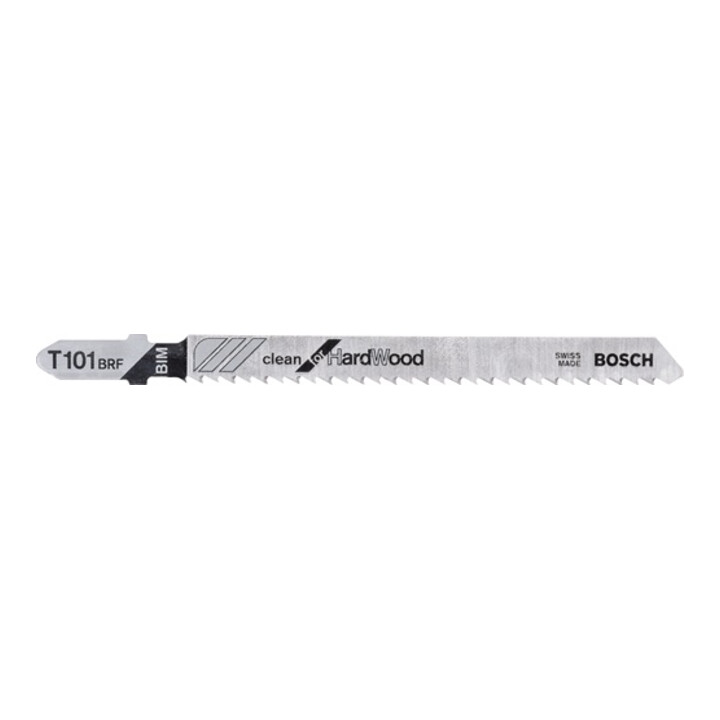 Bosch decoupeerzaagblad T 101 BRF, Clean for Hard Wood