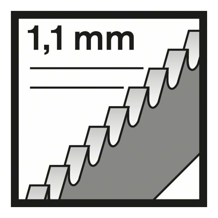 Bosch decoupeerzaagblad T 1018 AFP, Precision for Metal-Sandwich