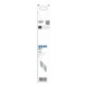 Bosch decoupeerzaagblad T 1018 AFP, Precision for Metal-Sandwich